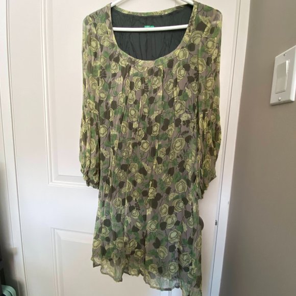 Benetton flouncy dress Size XS - Picture 2 of 6